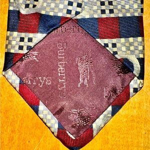 Burberry necktie tie excellent condition